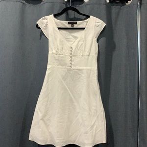 Size 00P banana republic white summer dress